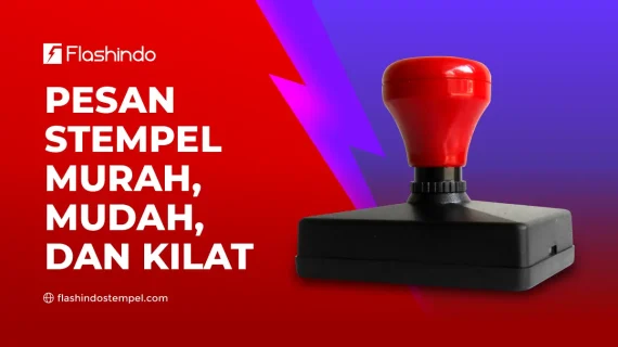 Stempel Warna, Pesan Stempel Murah, Mudah dan Kilat Pastinya