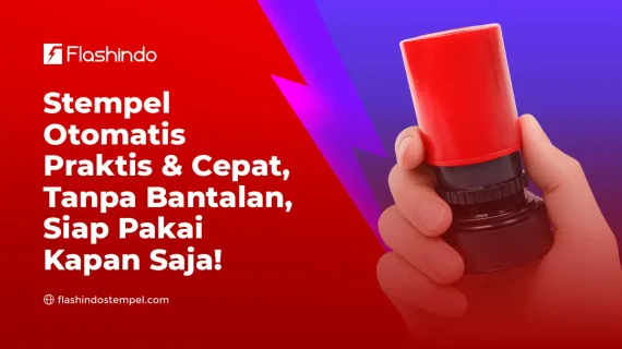 Flashindo Jasa Pembuatan Stempel Warna dengan Layanan Terbaik